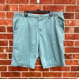 Old Navy Mens 38 Blue Flat Front Casual Shorts